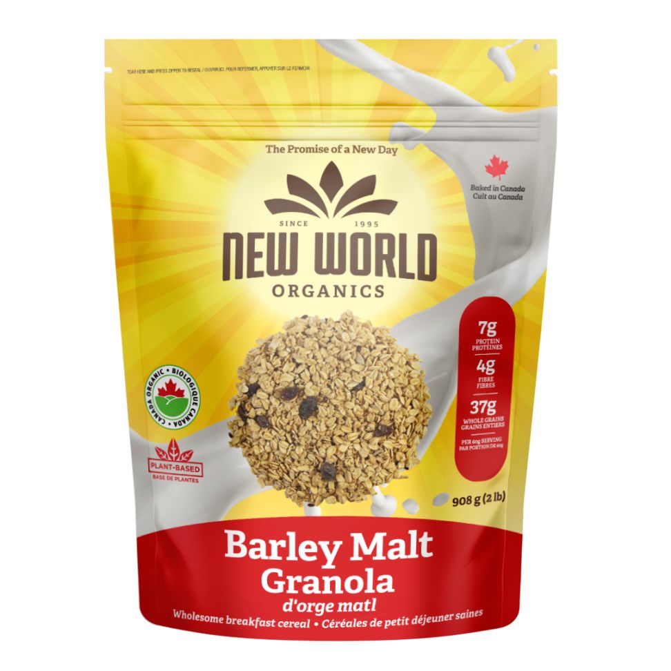 Barley Malt Granola, Organic (No Sugar Added)