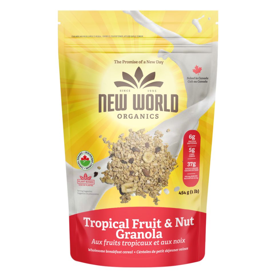 Tropical Fruit Nut Granola, Organic