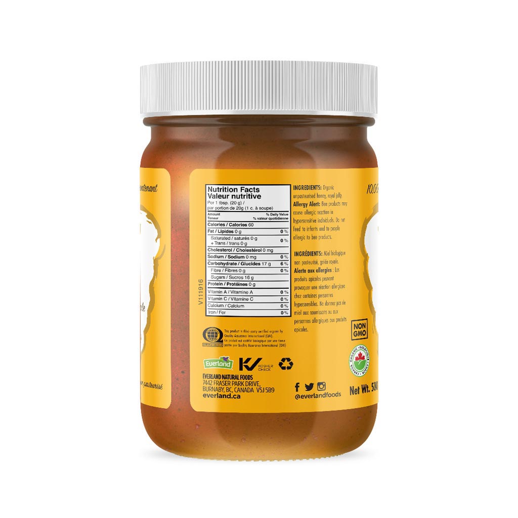 Sweetcane Organic Honey with Royal Jelly