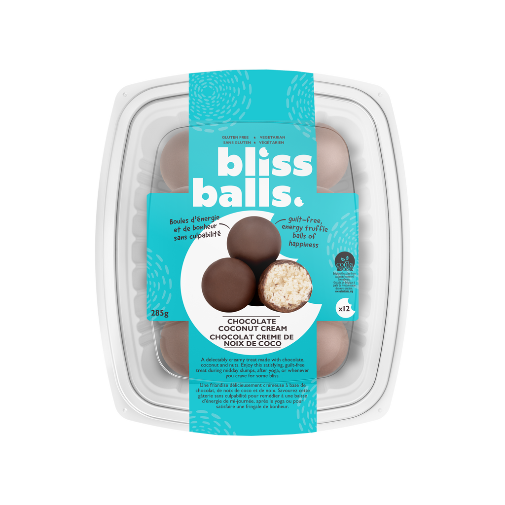 Chocolate Coconut Cream Bliss Balls Pack of 12
