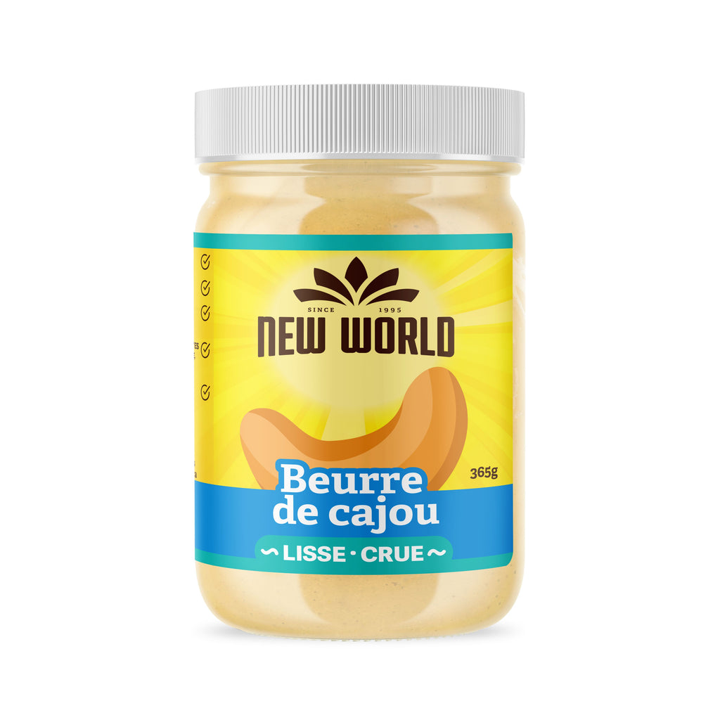 100% Natural, Raw Cashew Butter | New World Foods | Elimento