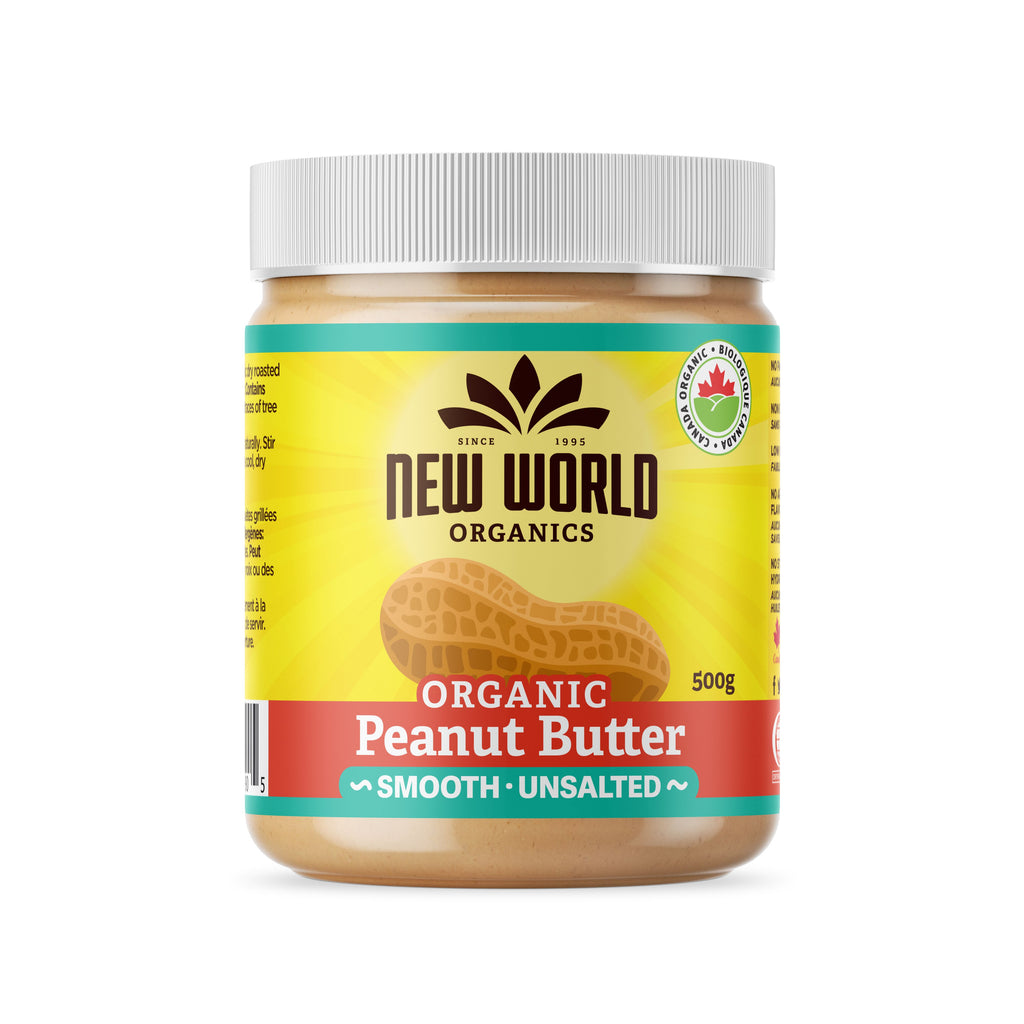Peanut Butter, Smooth Unsalted, Organic