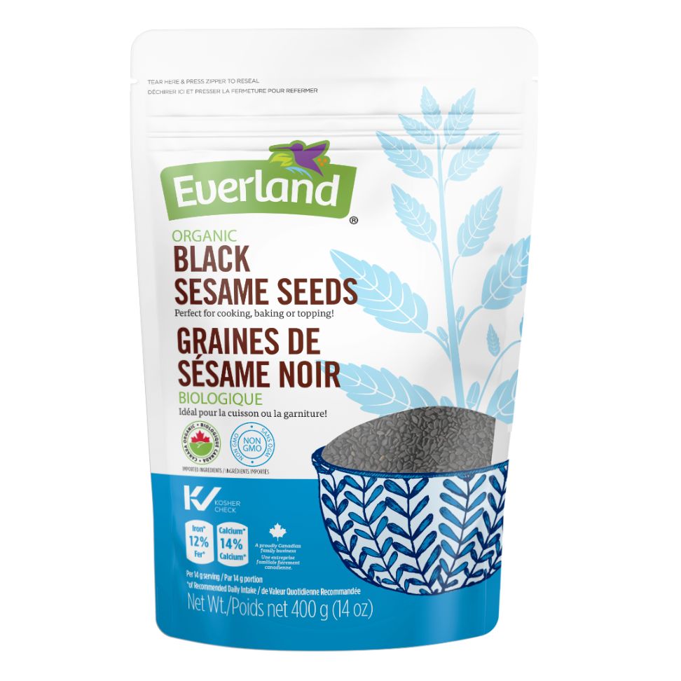 Organic Black Sesame Seeds 400g