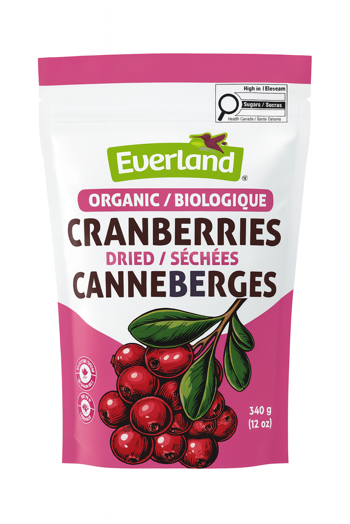Everland Organic Dried Cranberries