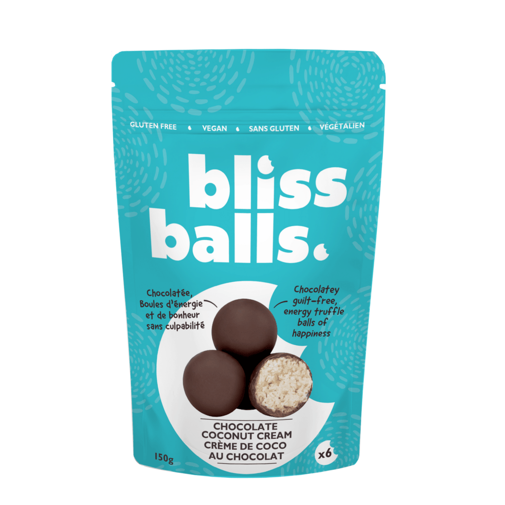 Chocolate Coconut Cream Bliss Balls  (x6)