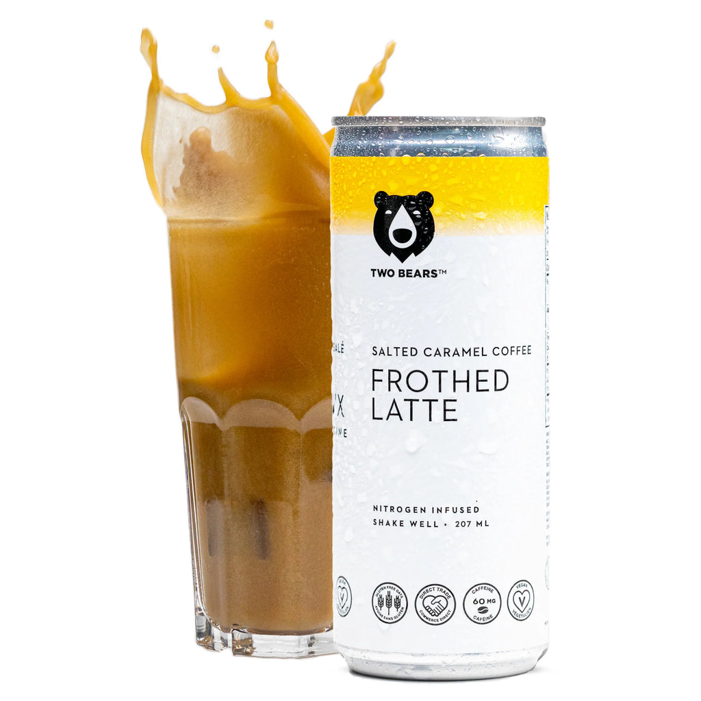 Frothed Salted Caramel Oat Latte / Pack of 6