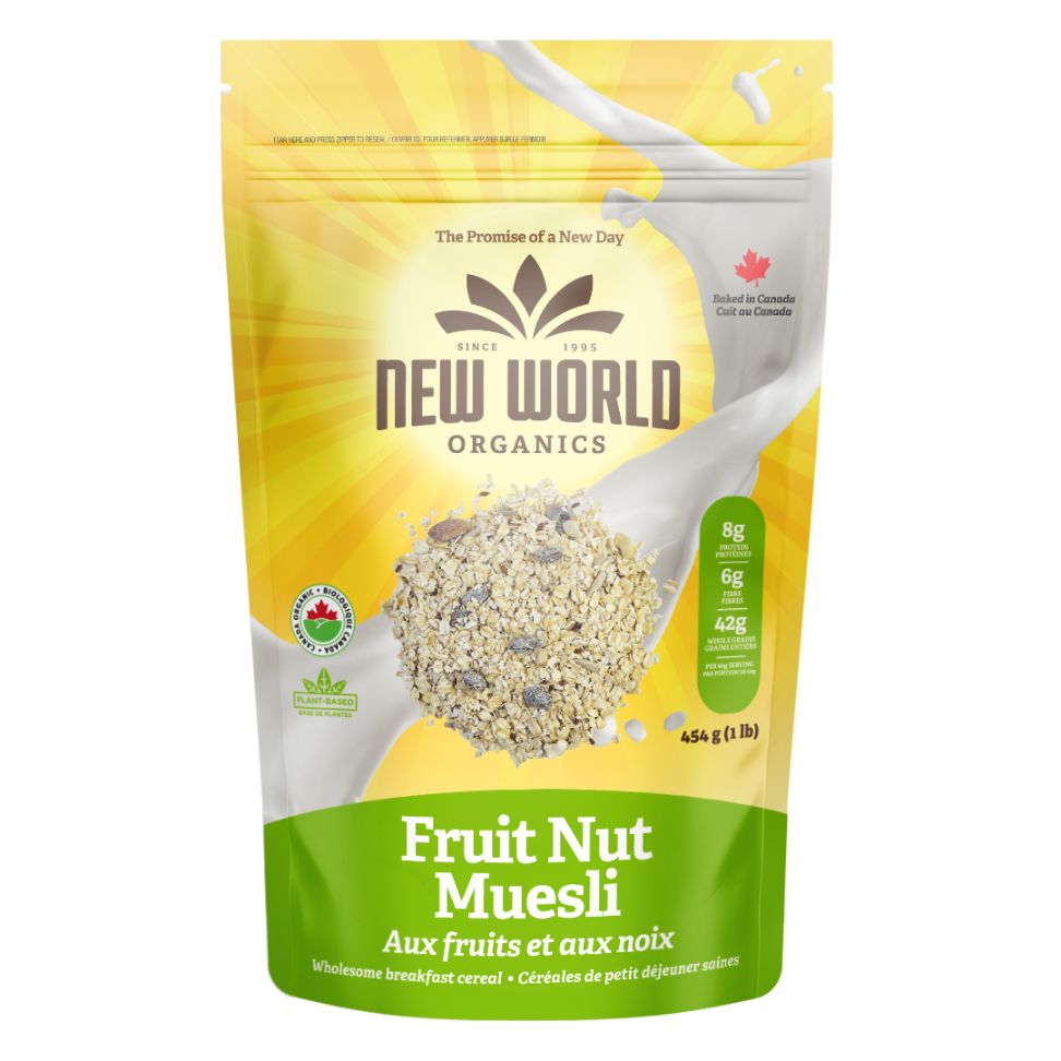 Nut Raisin Muesli, Organic (No Sugar Added)