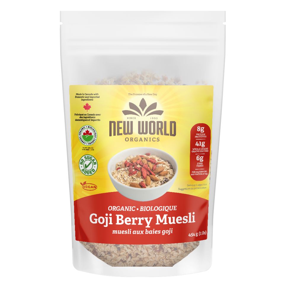 Goji Berry Muesli, Organic (No Sugar Added) 1lb