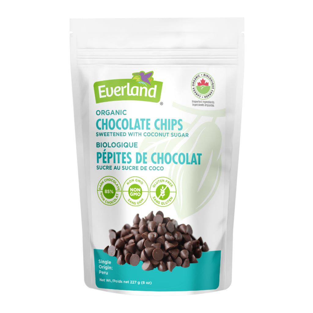 Organic Chocolate Chips Sweetened With  Coconut Sugar