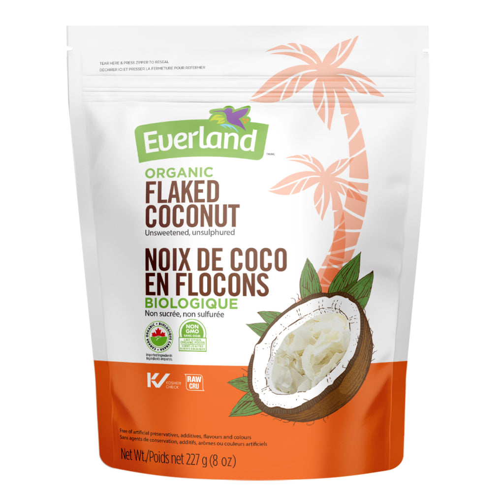 Flaked Coconut, Organic Raw
