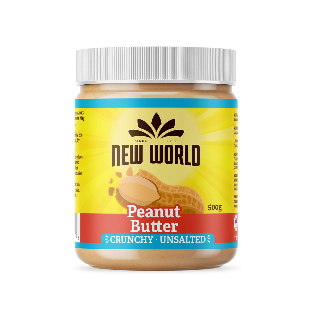 Peanut Butter, Crunchy Unsalted, Natural