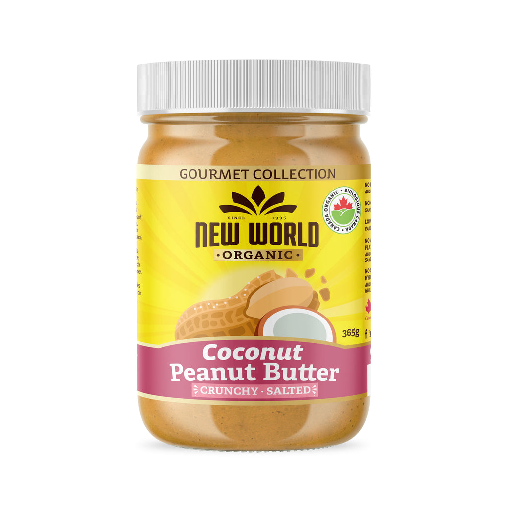 Coconut Peanut Butter, Crunchy Salted, Organic 365g