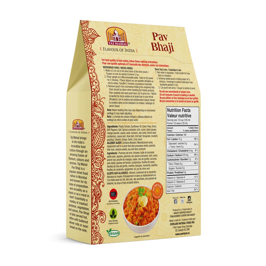 Pav Bhaji (Mashed Vegetables/Sauce)