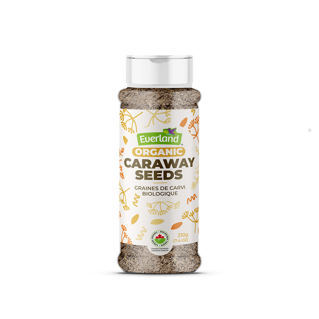 Everland Organic Caraway Seed 210g Shaker | Certified Organic Spice ...