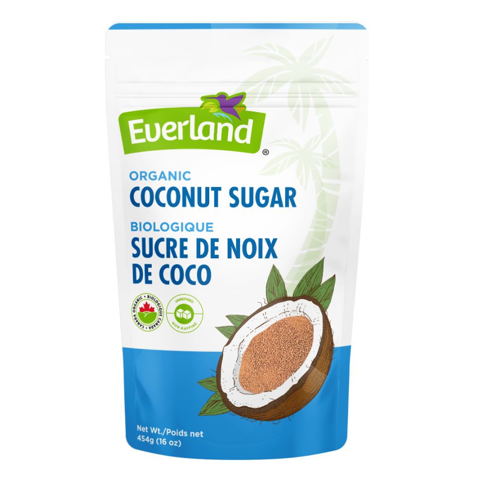 coconut palm sugar canada Organic Coconut Sugar 454g - Organic Natural sweetness/maple syrup & honey  | Elimento