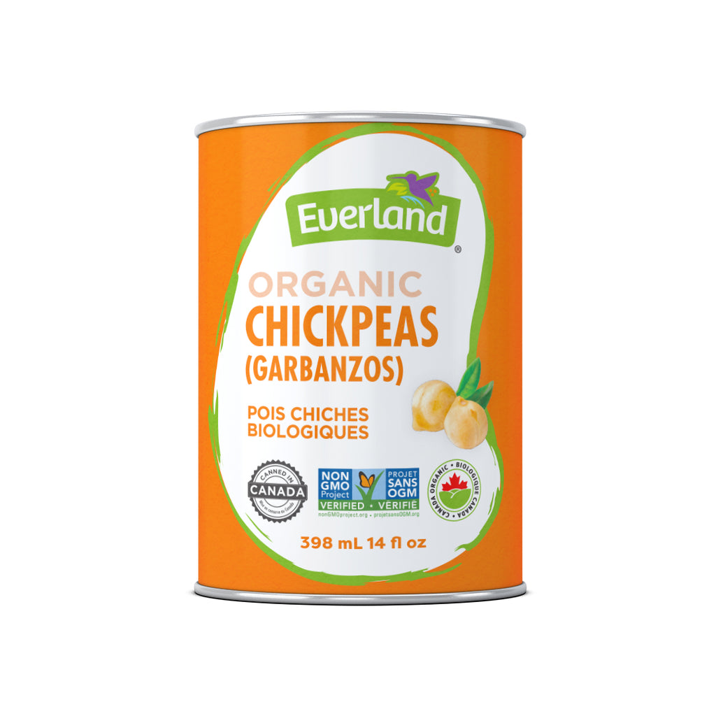 Chickpeas (Garbanzo), Organic 398ml - Pack of 12