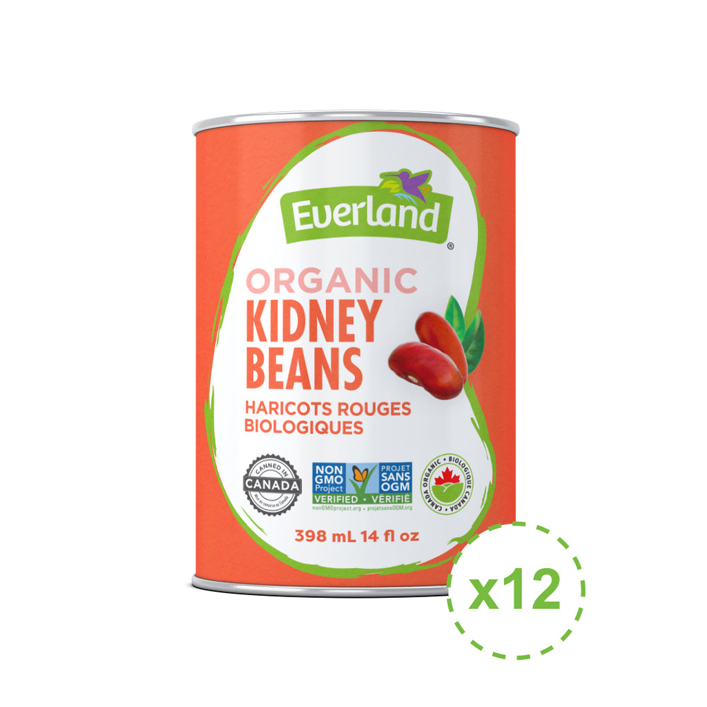 Kidney Beans, Organic 398ml - Pack of 12