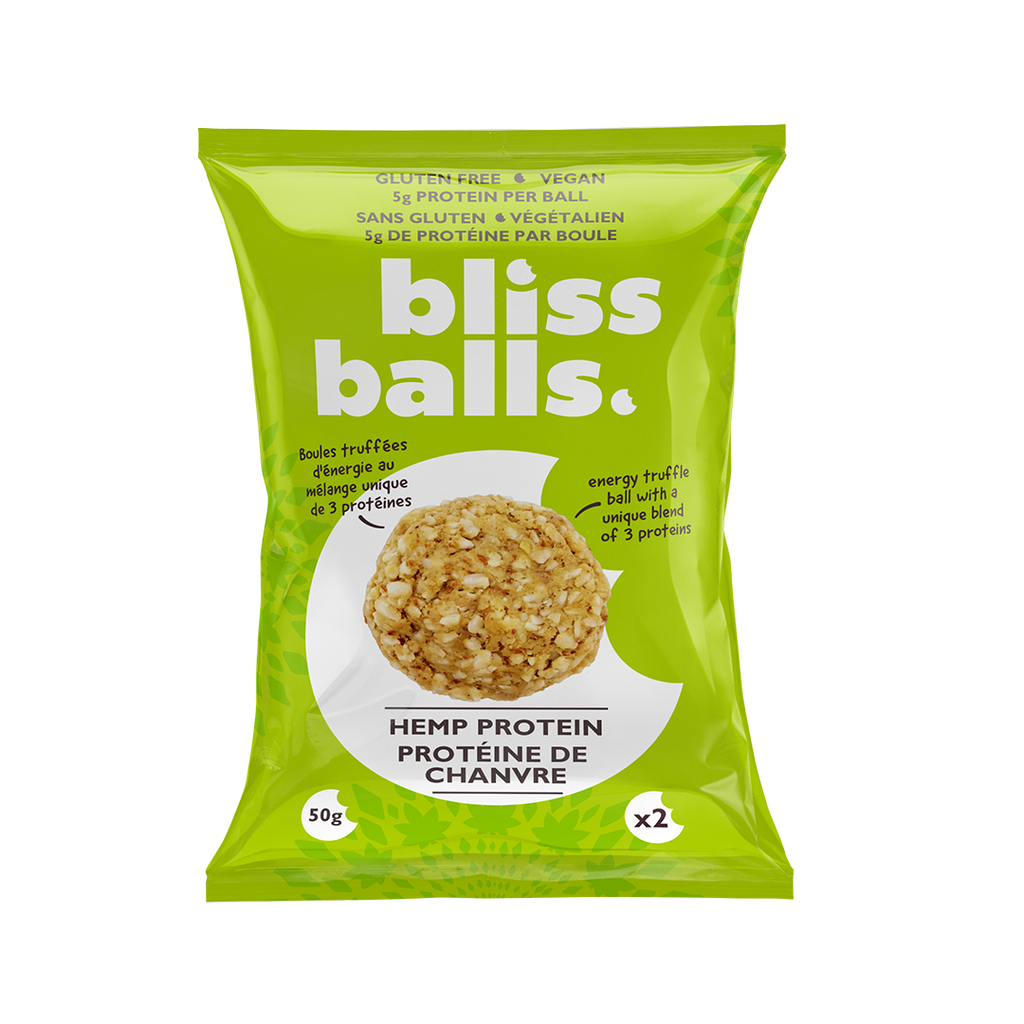 Hemp Protein Bliss balls (x2 Balls)